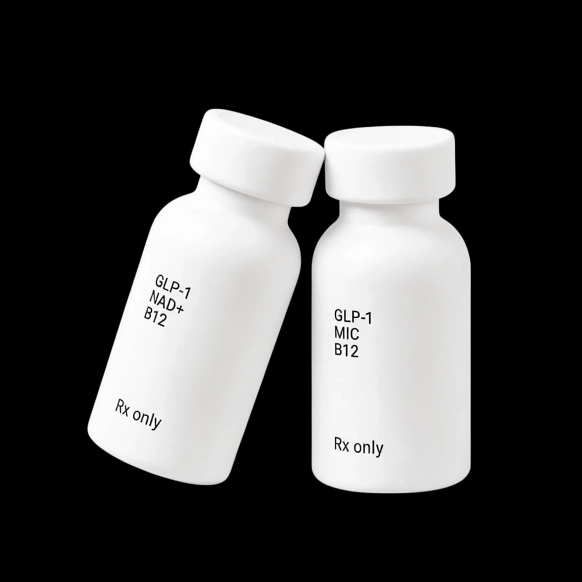 Low-dose GLP-1 microdose vial